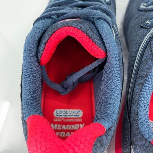 Fila Womens Memory Foam Vernato Blue Pink Running Shoes Sneakers 8 Athletic - Picture 10 of 16